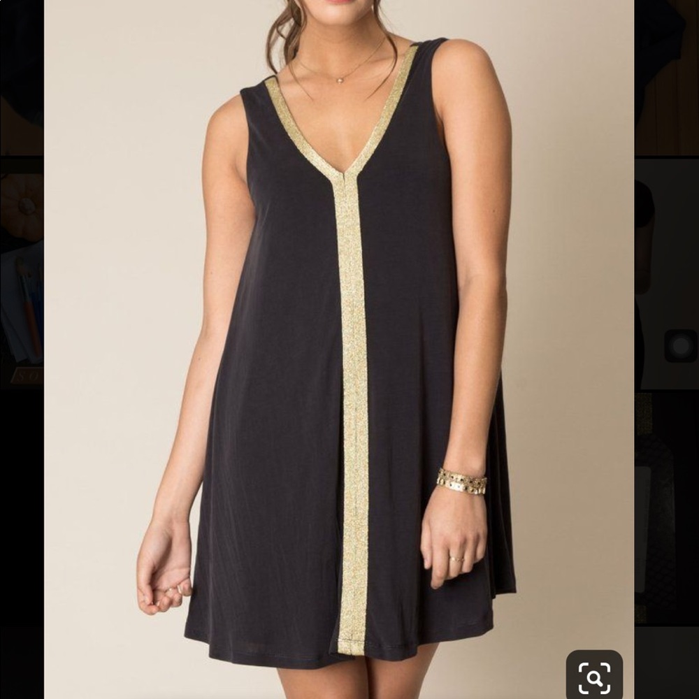 little black dress. cocktail dress